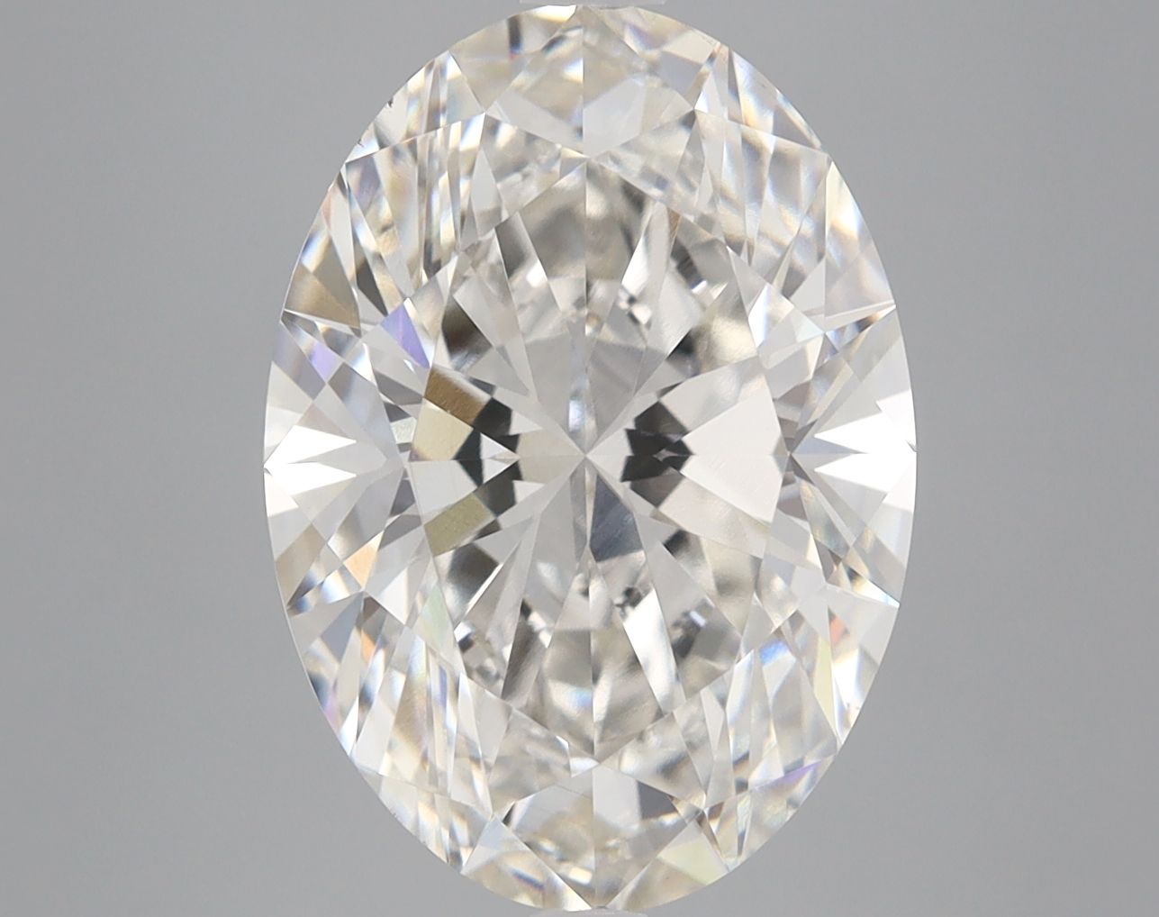 5.52 ct. oval Lab Grown Diamond front image