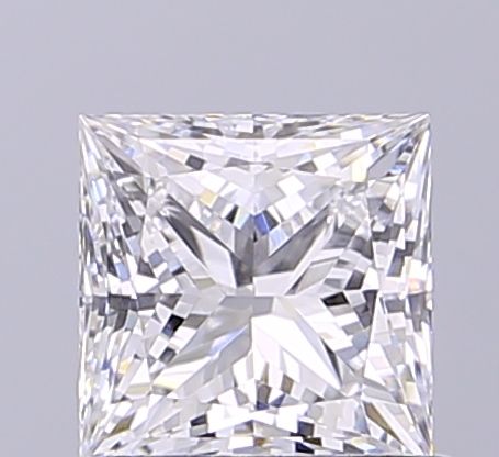 0.99 ct. princess Lab Grown Diamond front image