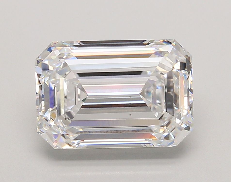 4.03 ct. emerald Lab Grown Diamond front image