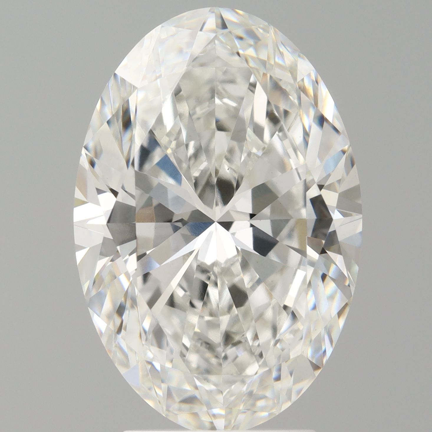 4.01 ct. oval Lab Grown Diamond front image