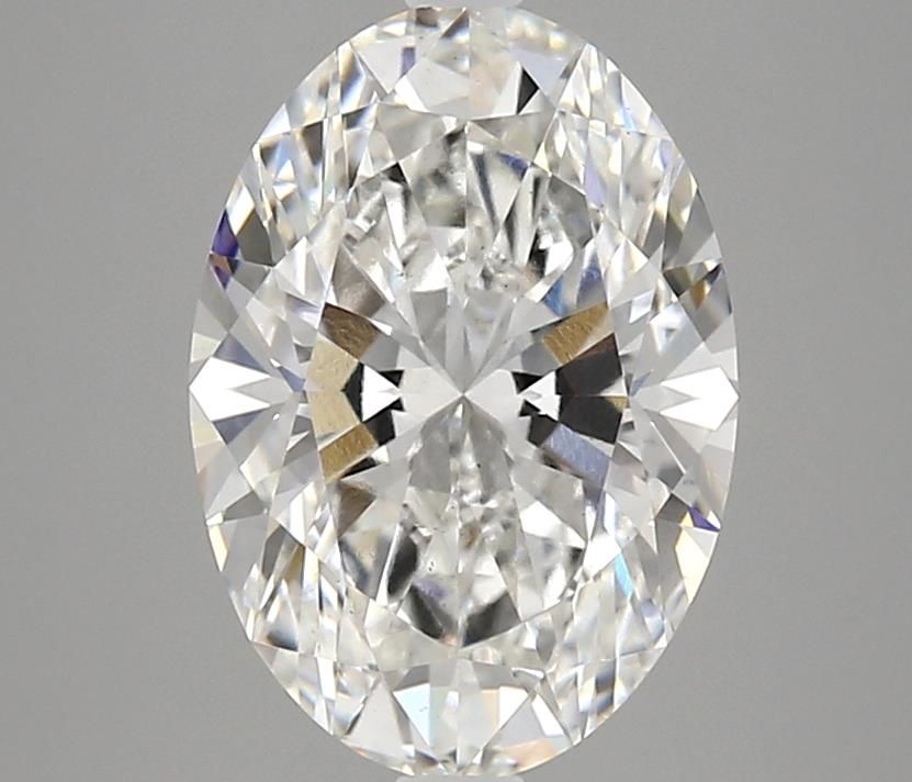 3.47 ct. oval Lab Grown Diamond front image