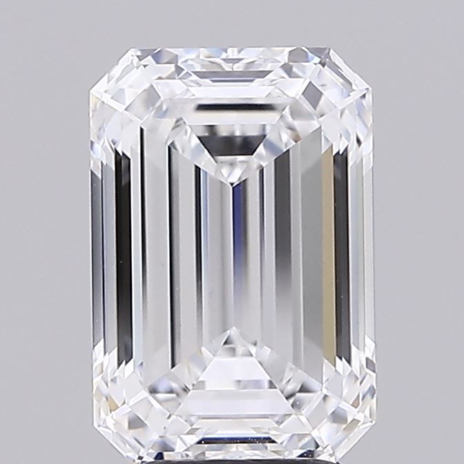 3.25 ct. emerald Lab Grown Diamond front image