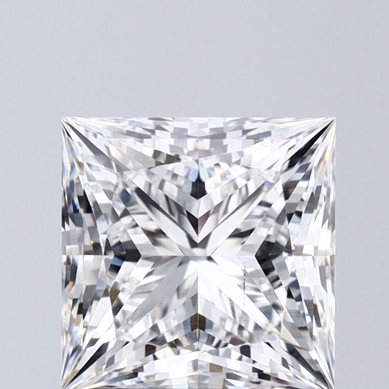 3.04 ct. princess Lab Grown Diamond front image