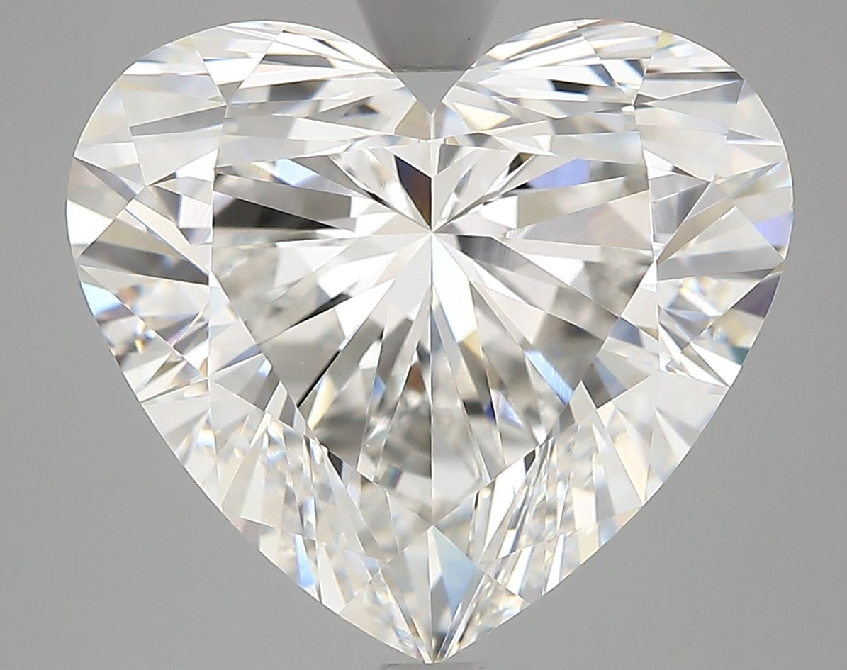 7.56 ct. heart Lab Grown Diamond front image