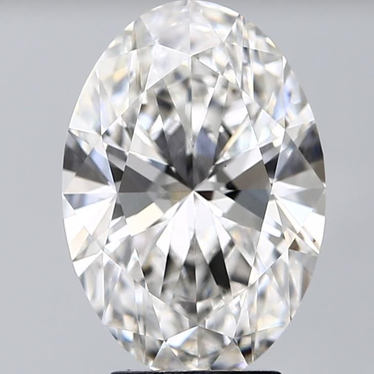 4.06 ct. oval Lab Grown Diamond front image