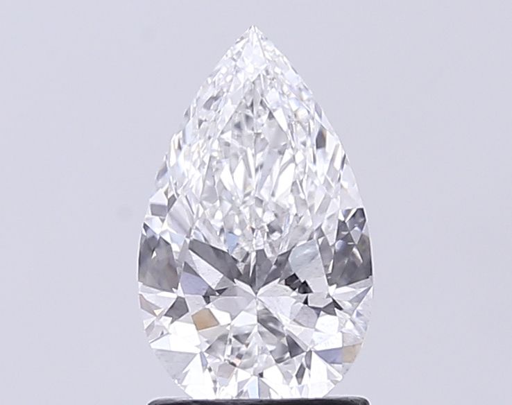 1.5 ct lab-grown Pear Diamond