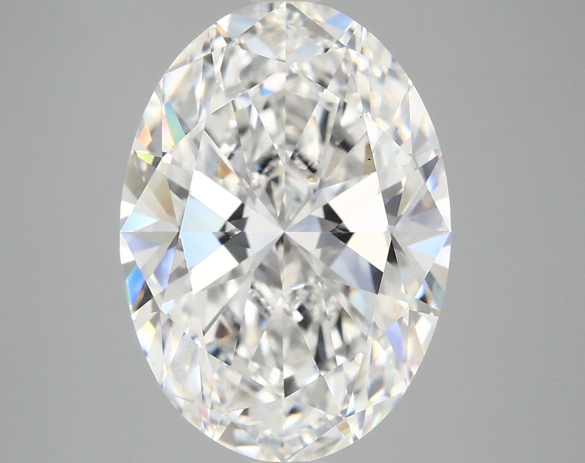 5.02 ct. oval Lab Grown Diamond front image