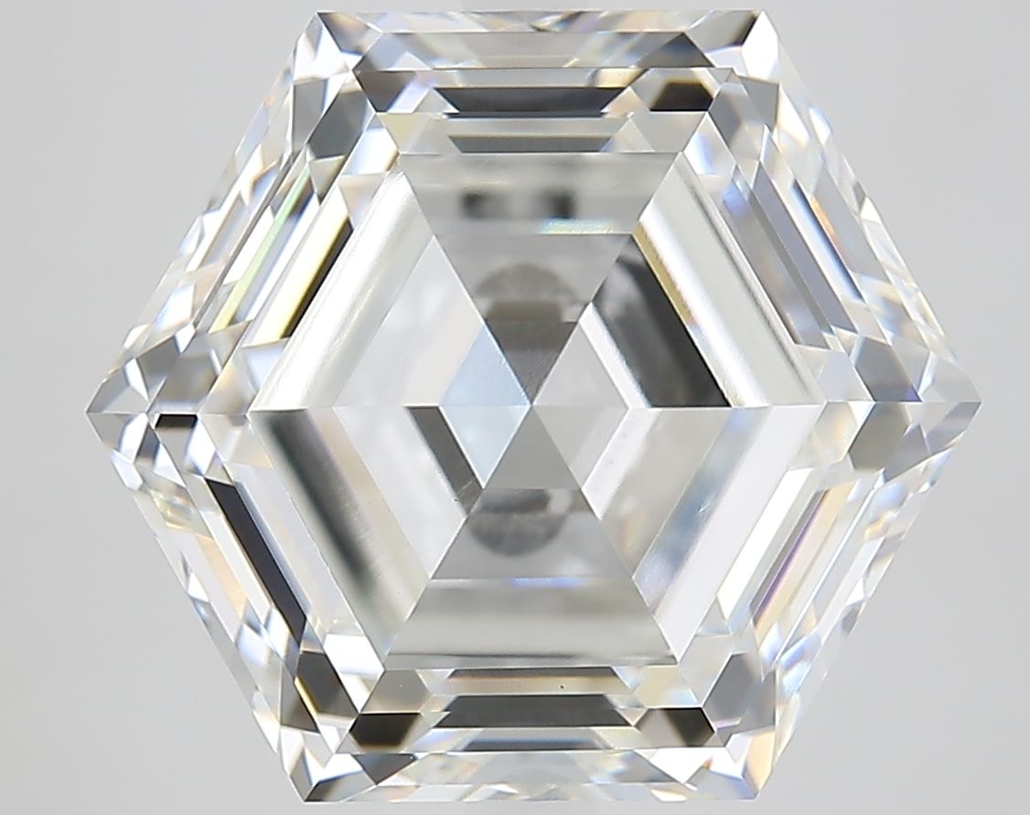 9.97 ct lab-grown Hexagonal Diamond