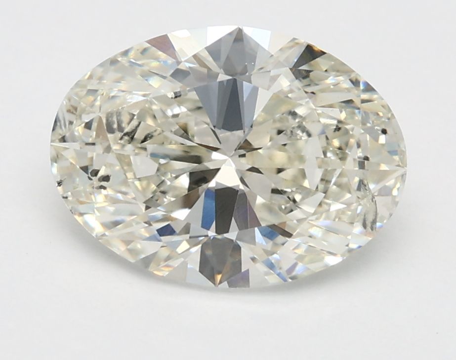 1.70 ct. oval Lab Grown Diamond front image