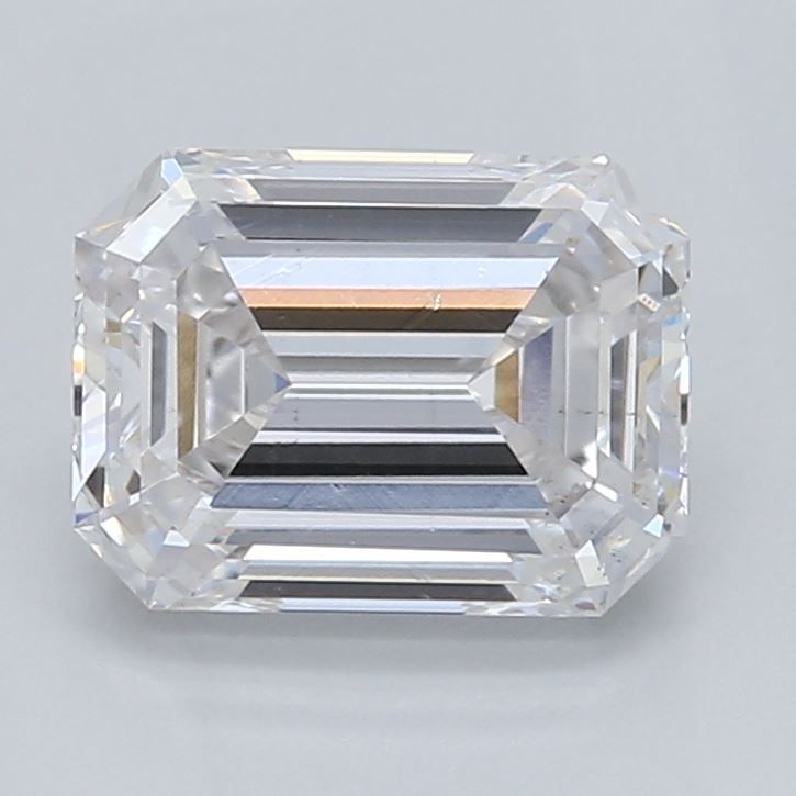 0.77 ct. emerald Lab Grown Diamond front image
