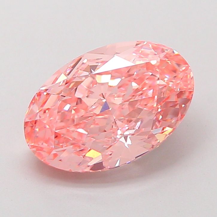 3.02 ct. oval Lab Grown Diamond front image