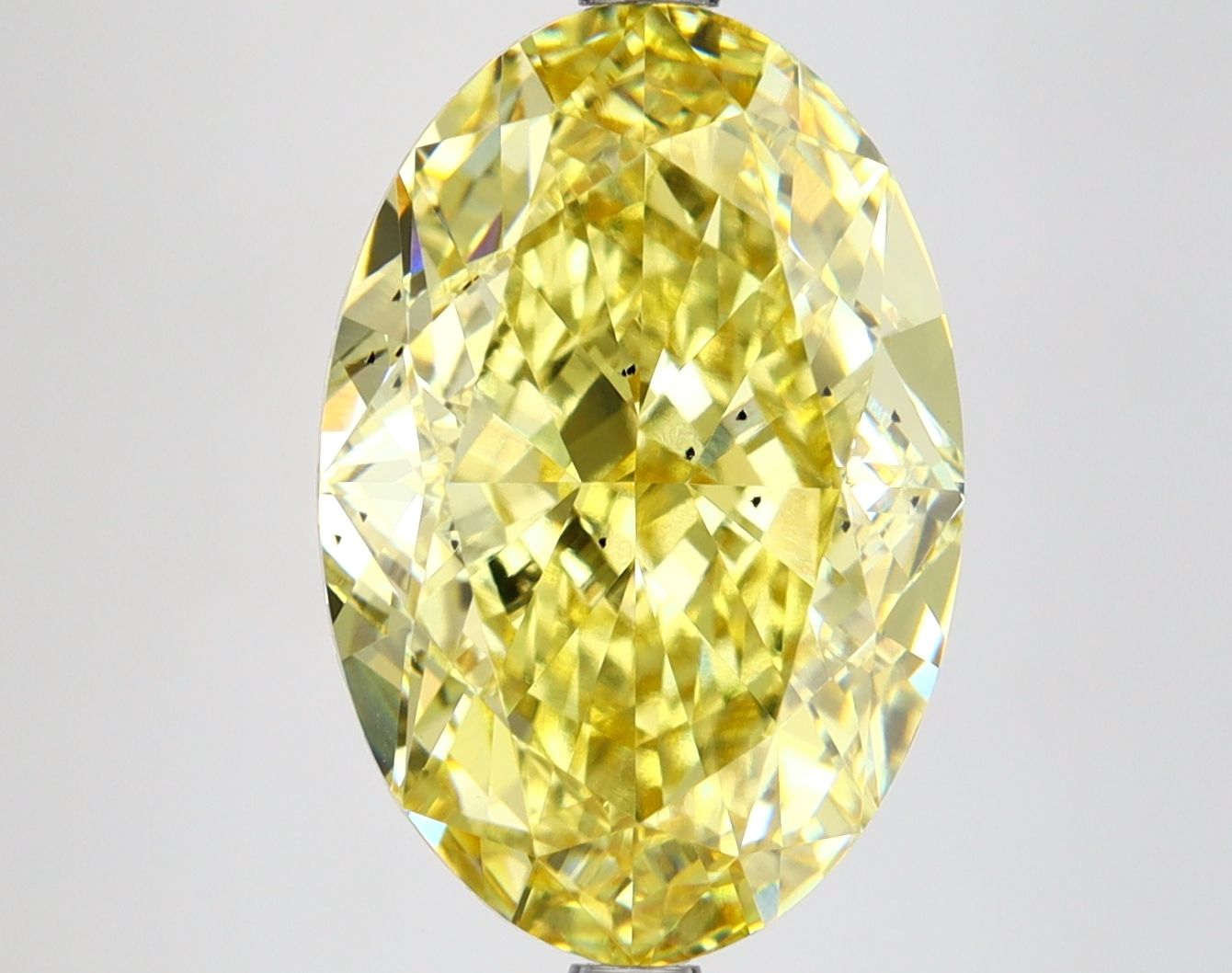 7.05 ct. oval Lab Grown Diamond front image