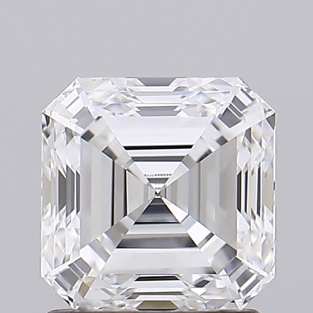 1.51 ct lab-grown Asscher Diamond