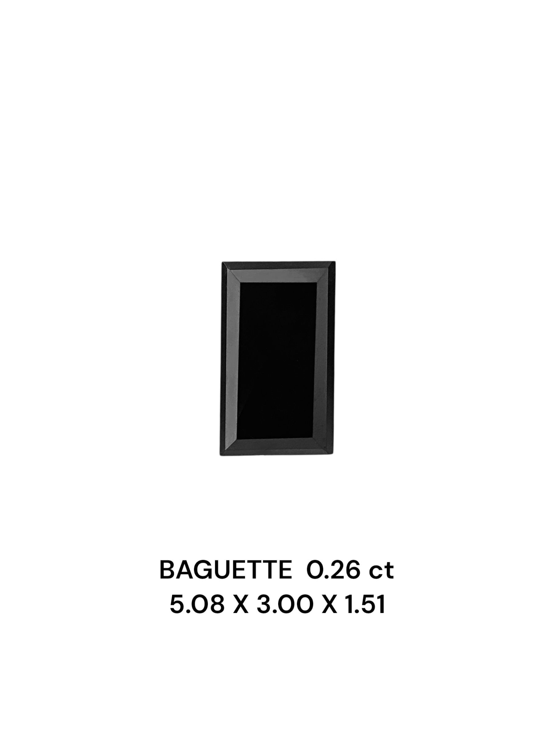 Diament 0.26 ct Fancy Black/VVS2