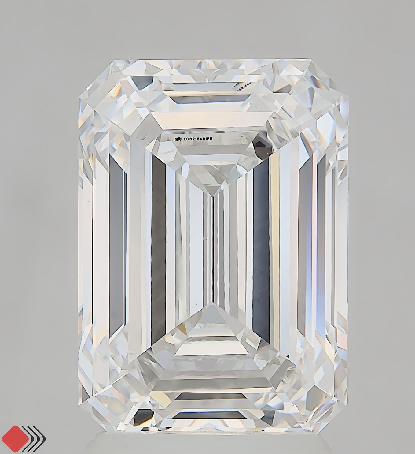 3.09 ct. emerald Lab Grown Diamond front image