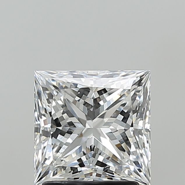 2.10 ct. princess Lab Grown Diamond front image