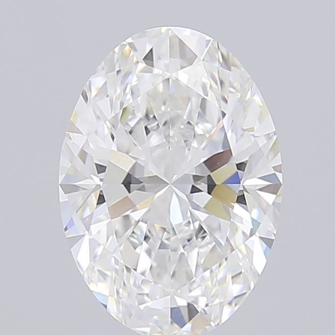 4.02 ct. oval Lab Grown Diamond front image