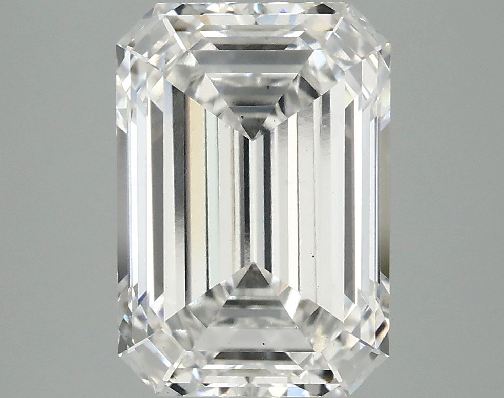 4.10 ct. emerald Lab Grown Diamond front image