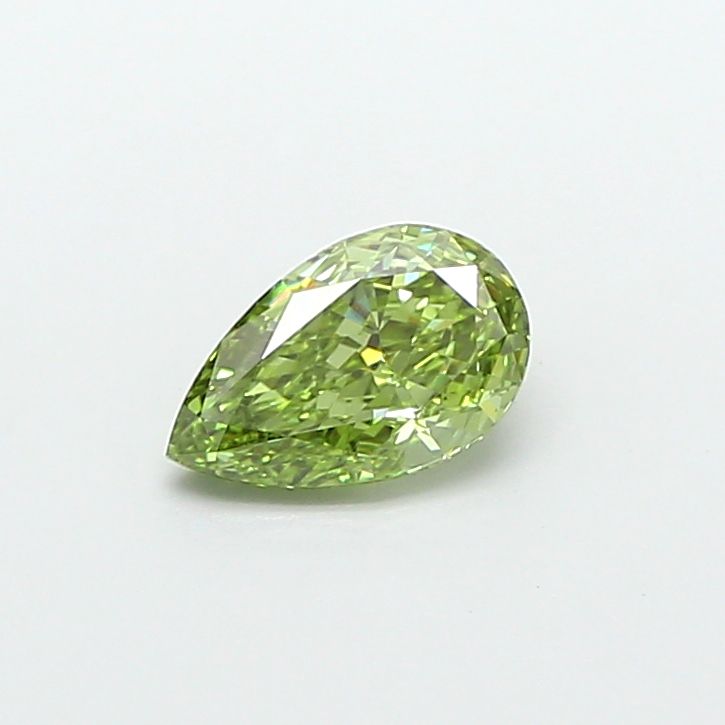 1.09 CT Fancy Vivid Green PEAR