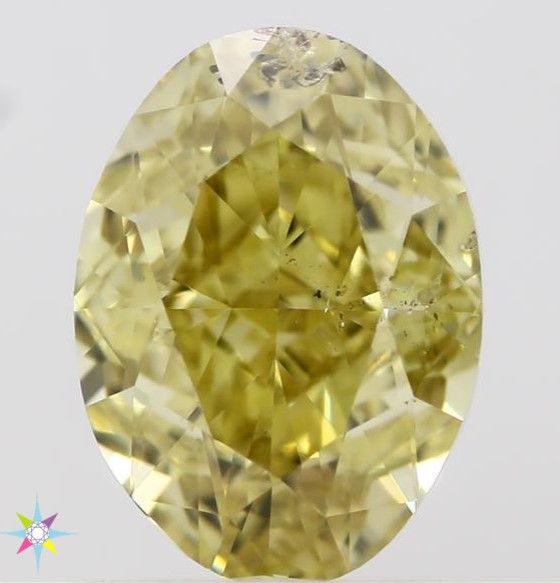 Diament 1.0 ct Fancy Deep Yellow/SI2