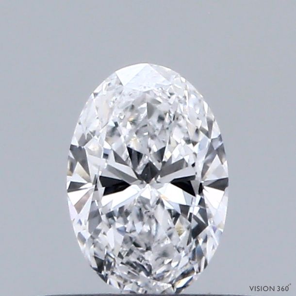 0.33 ct lab-grown Oval Diamond