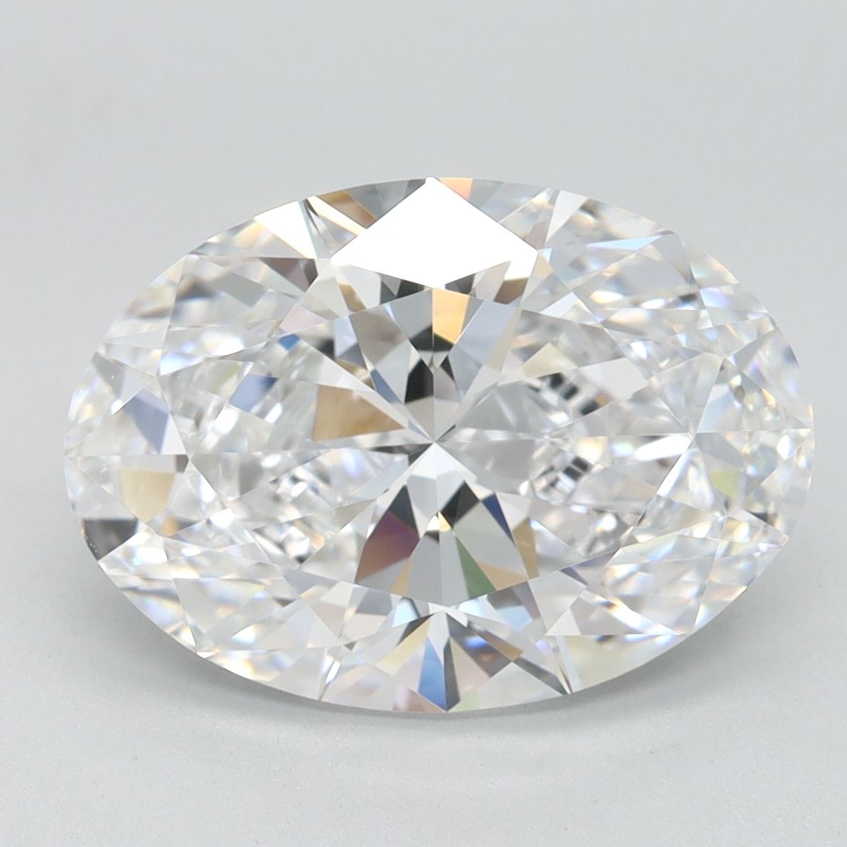 3.72 ct. oval Lab Grown Diamond front image