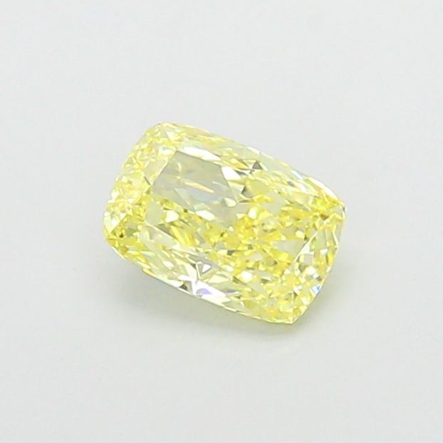 1.07 CT Fancy Yellow CUSHION MODIFIED
