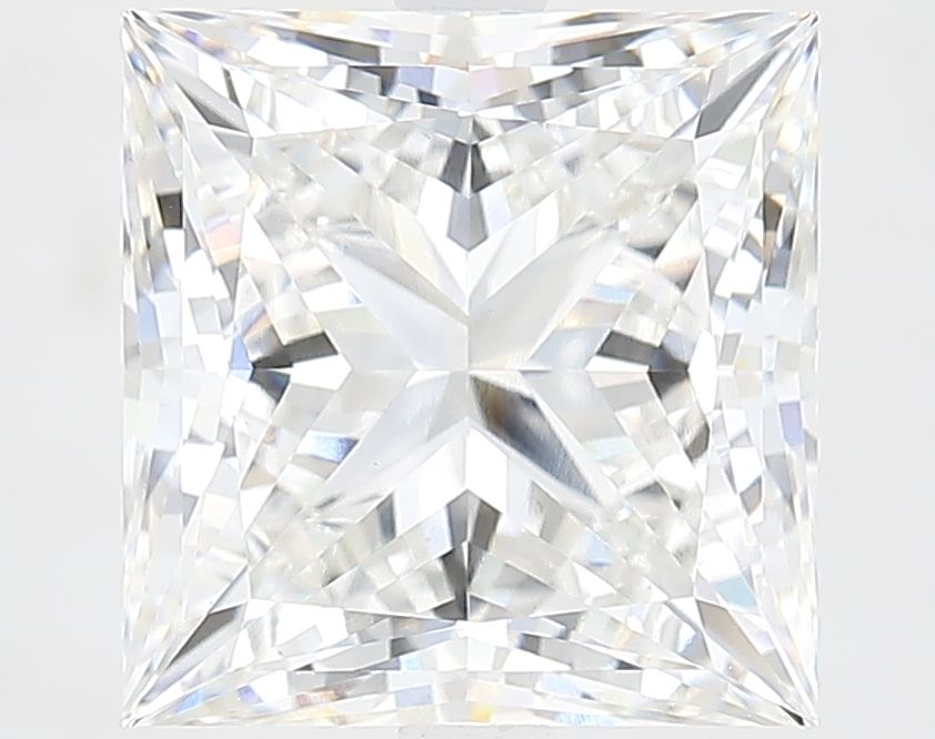 5.25 ct. princess Lab Grown Diamond front image