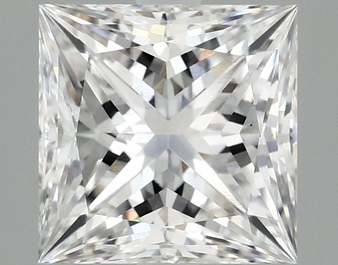 2.90 ct. princess Lab Grown Diamond front image