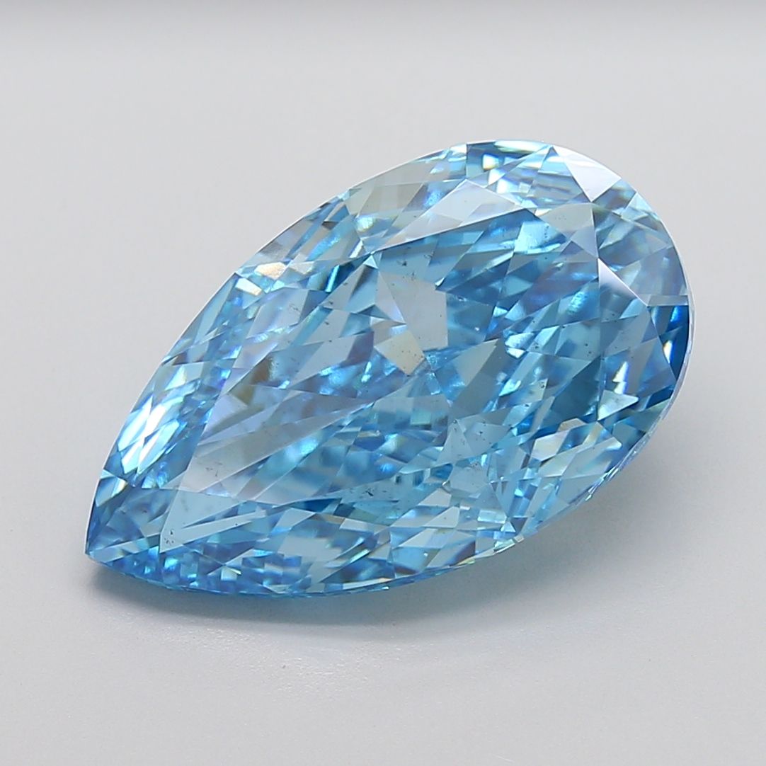13.04 ct. pear Lab Grown Diamond front image