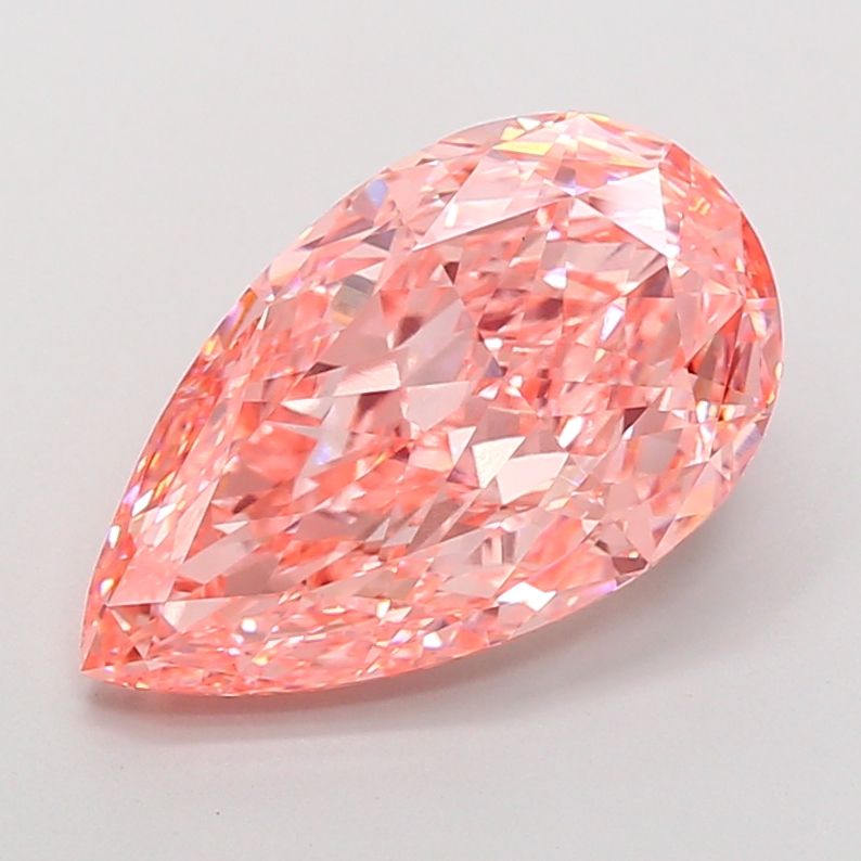 8.03 ct. pear Lab Grown Diamond front image