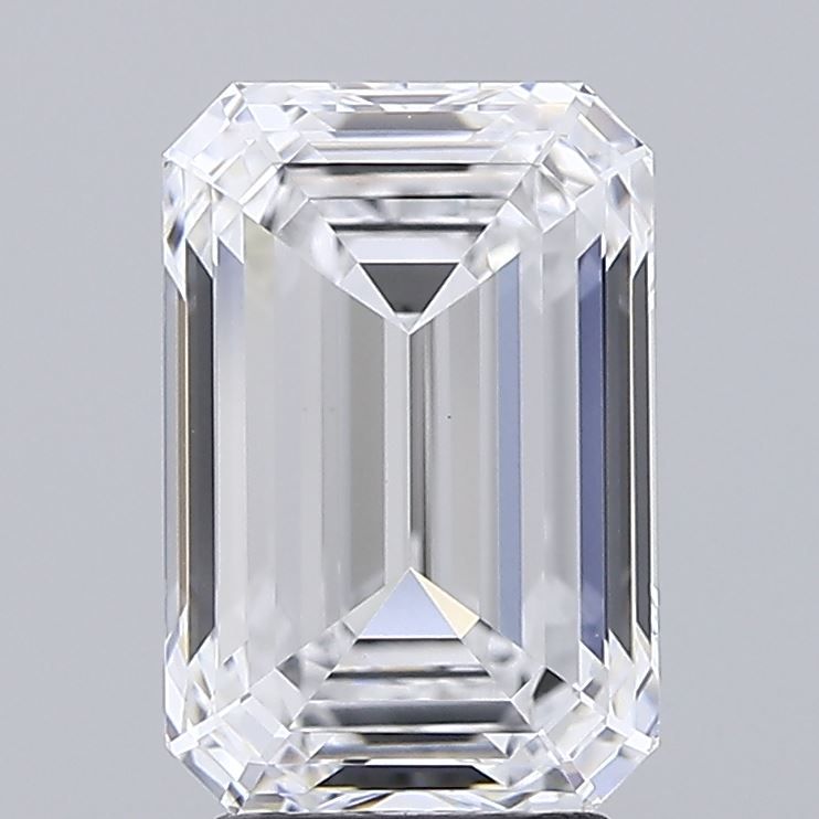 3.66 ct. emerald Lab Grown Diamond front image