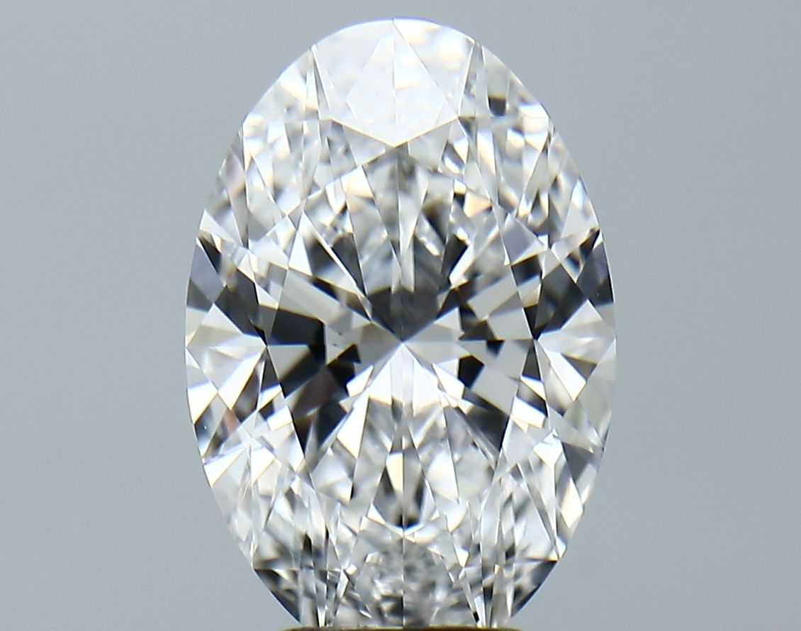 4.21 ct. oval Lab Grown Diamond front image