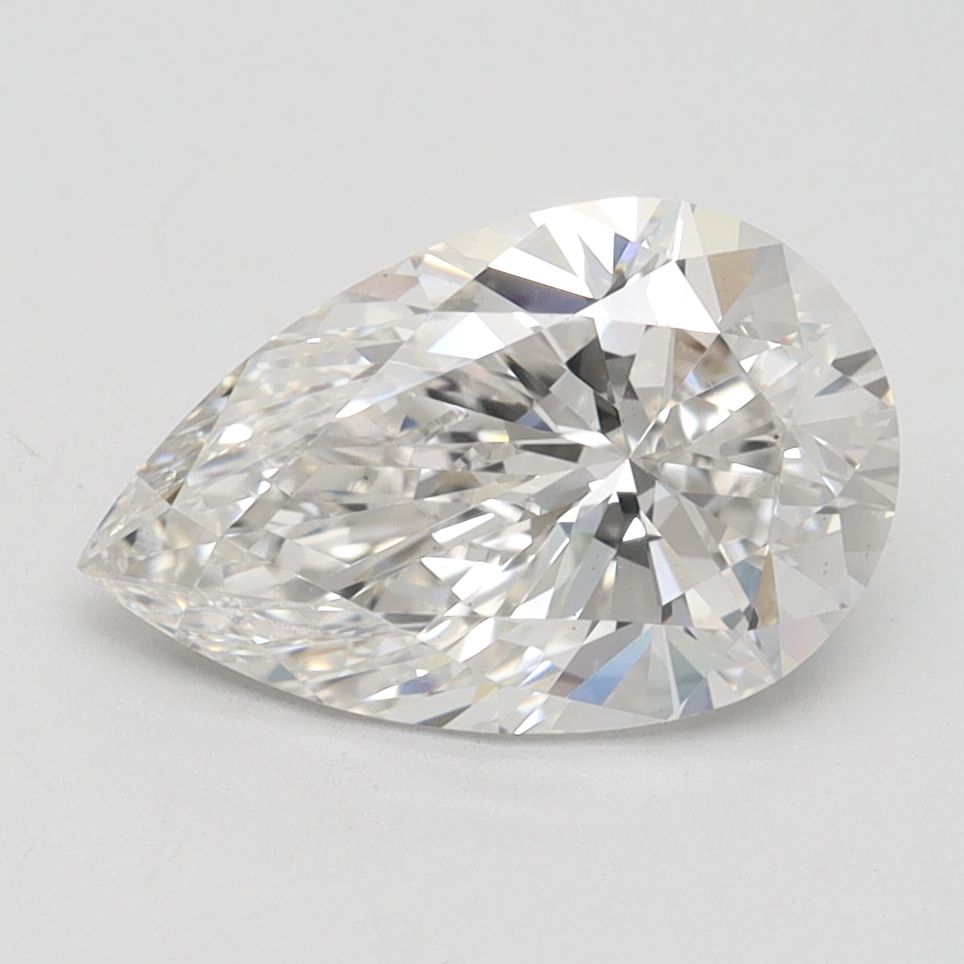2.10 ct. pear Lab Grown Diamond front image