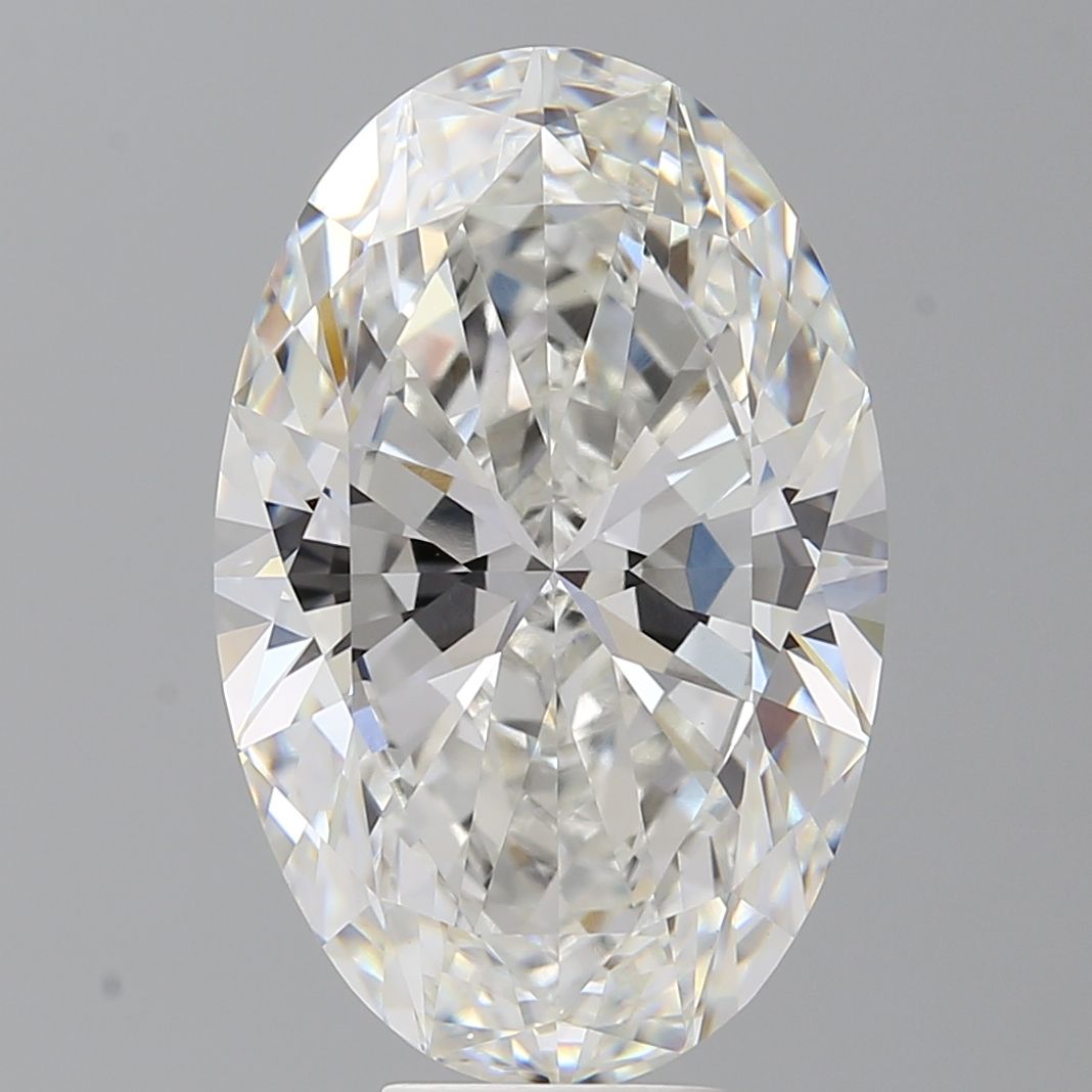 9.60 ct. oval Lab Grown Diamond front image