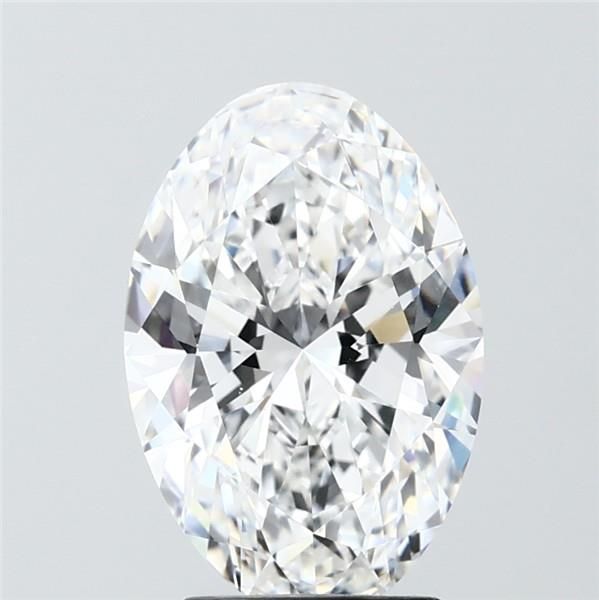 3.09 ct. oval Lab Grown Diamond front image