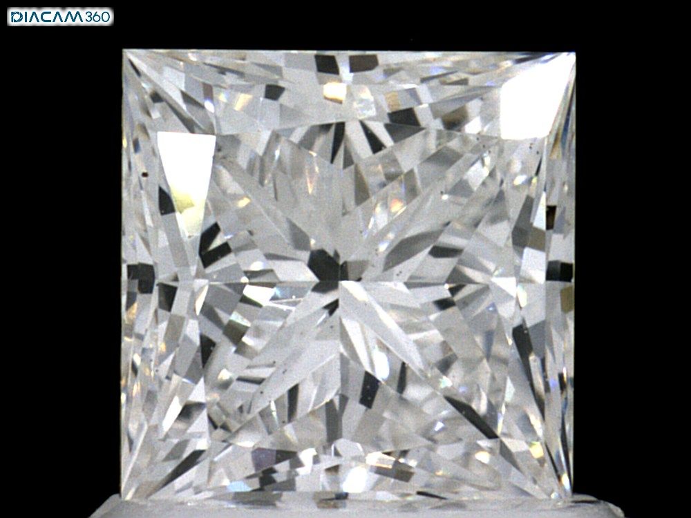 1.04 ct. princess Lab Grown Diamond front image