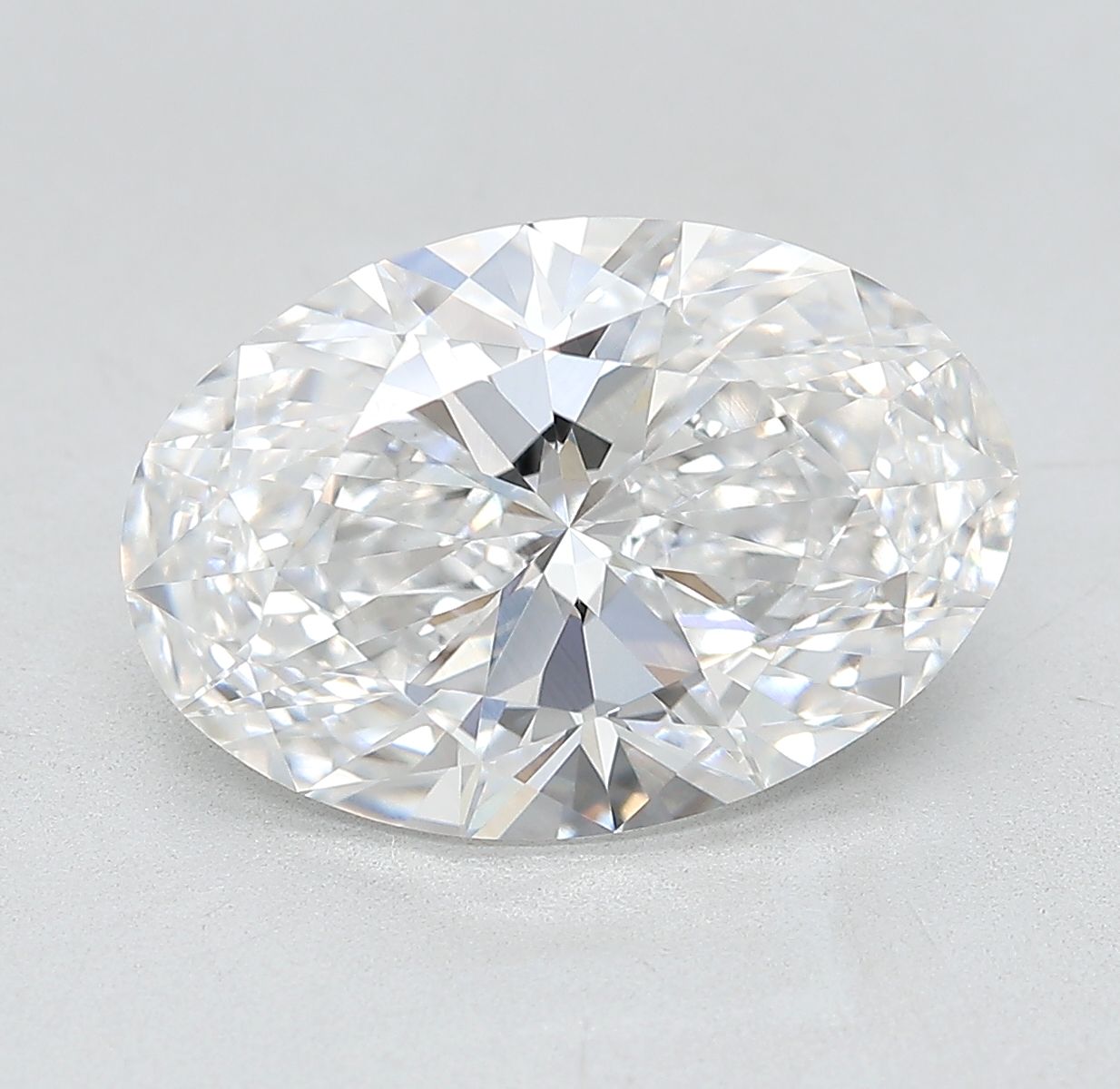 4.33 ct. oval Lab Grown Diamond front image