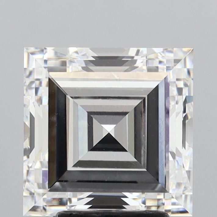 4.09 ct lab-grown Square radiant Diamond