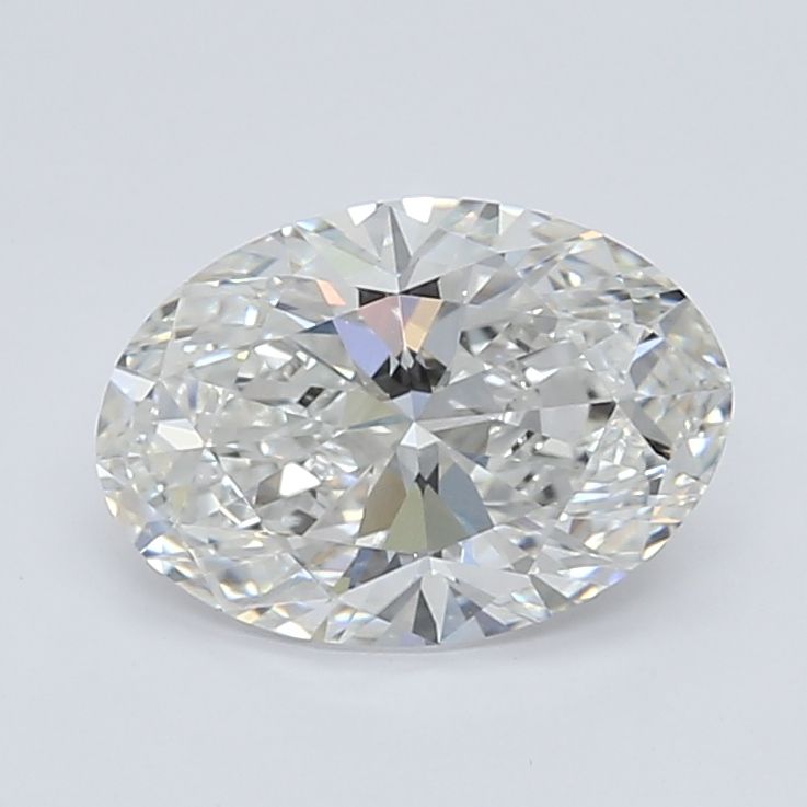 2.01 ct. oval Lab Grown Diamond front image