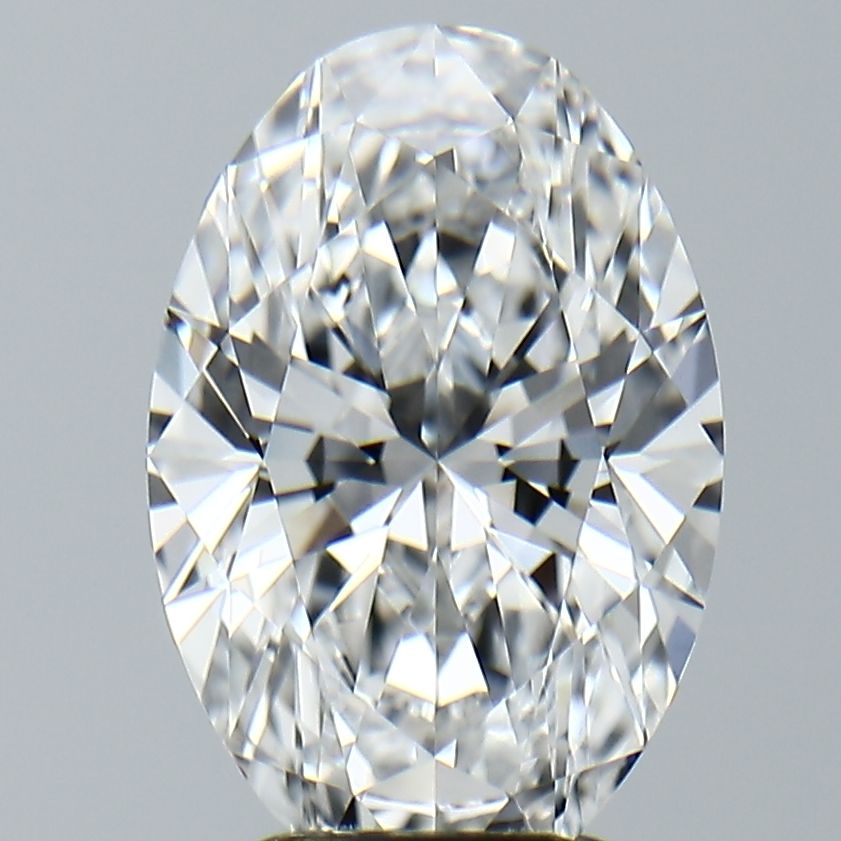 3.75 ct. oval Lab Grown Diamond front image