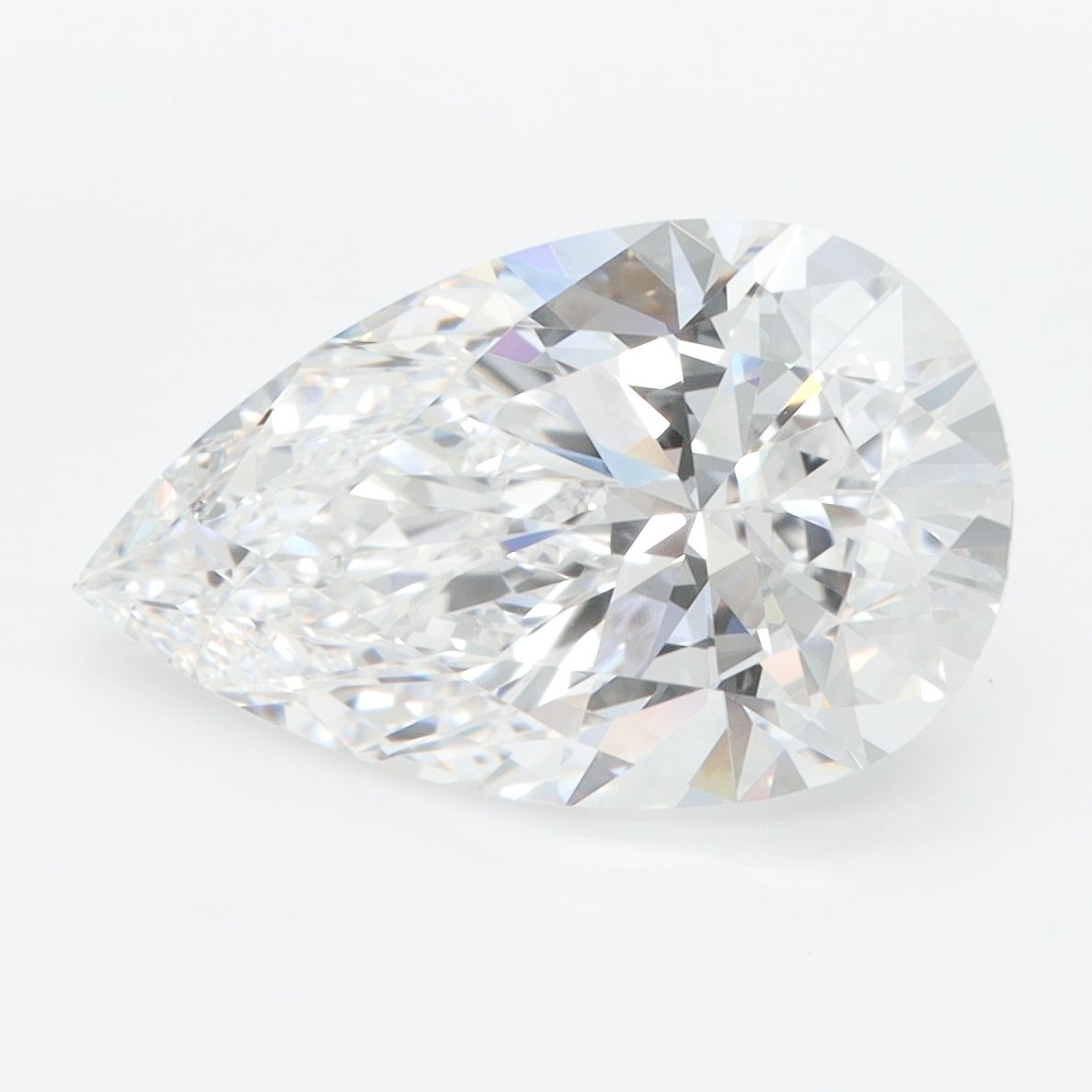 4.10 ct. pear Lab Grown Diamond front image