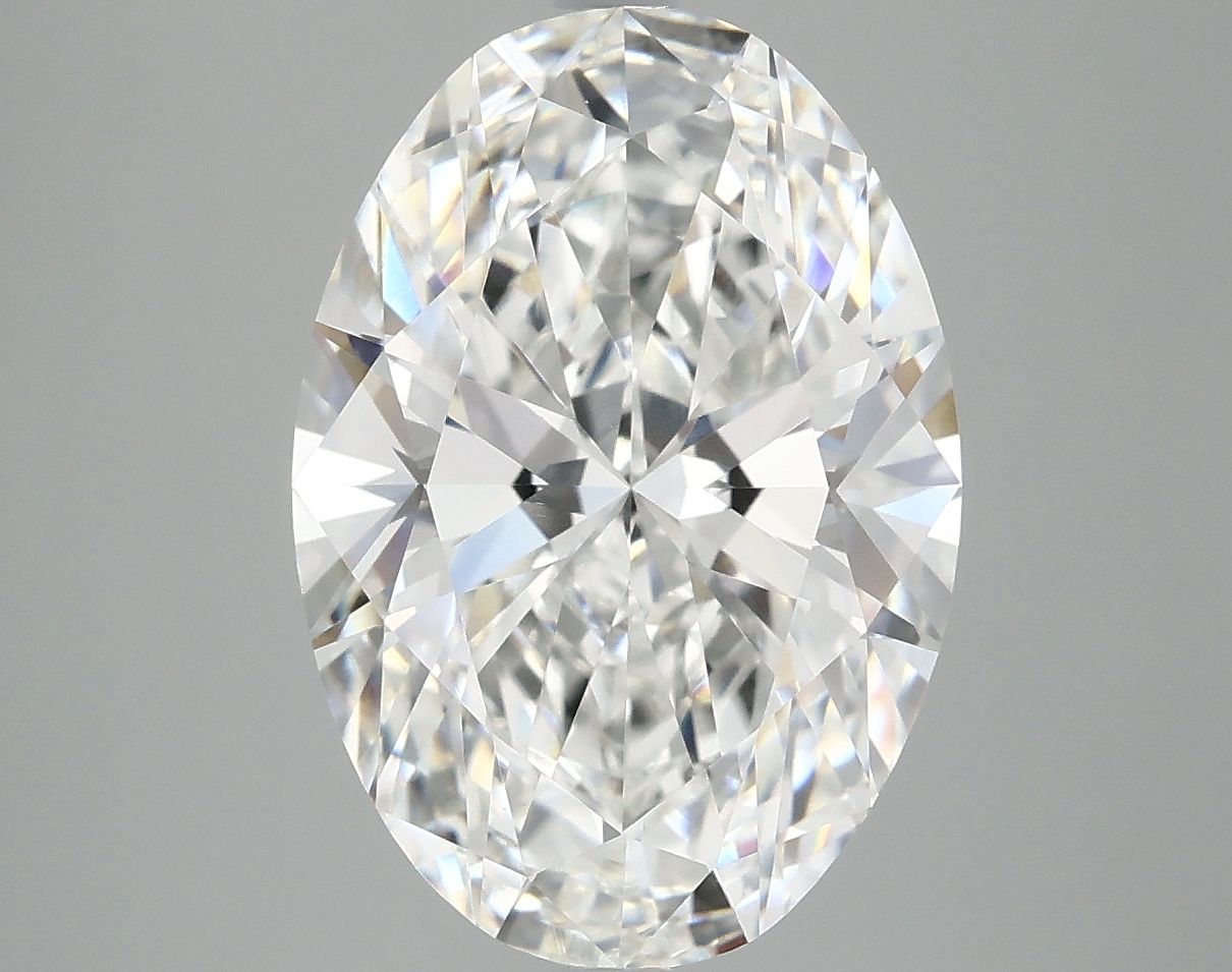 5.10 ct. oval Lab Grown Diamond front image