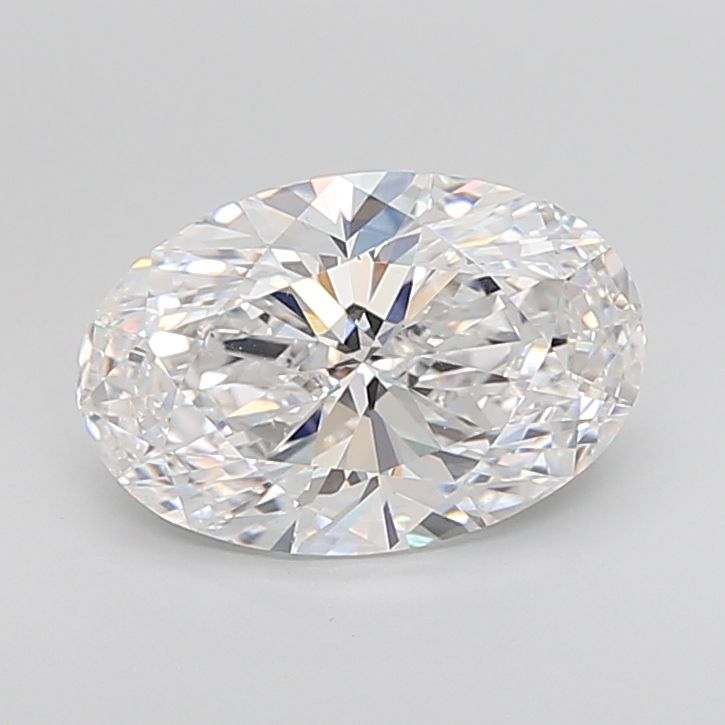 4.20 ct. oval Lab Grown Diamond front image