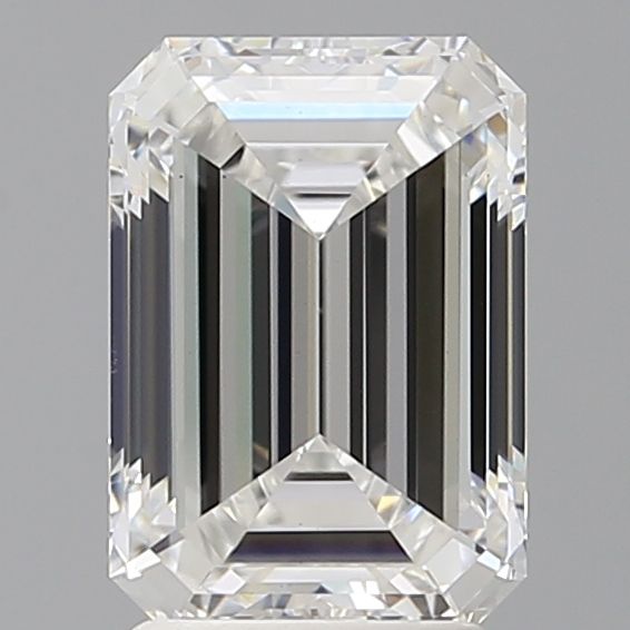 2.59 ct. emerald Lab Grown Diamond front image