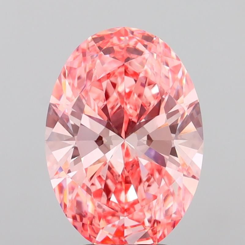 3.06 ct. oval Lab Grown Diamond front image