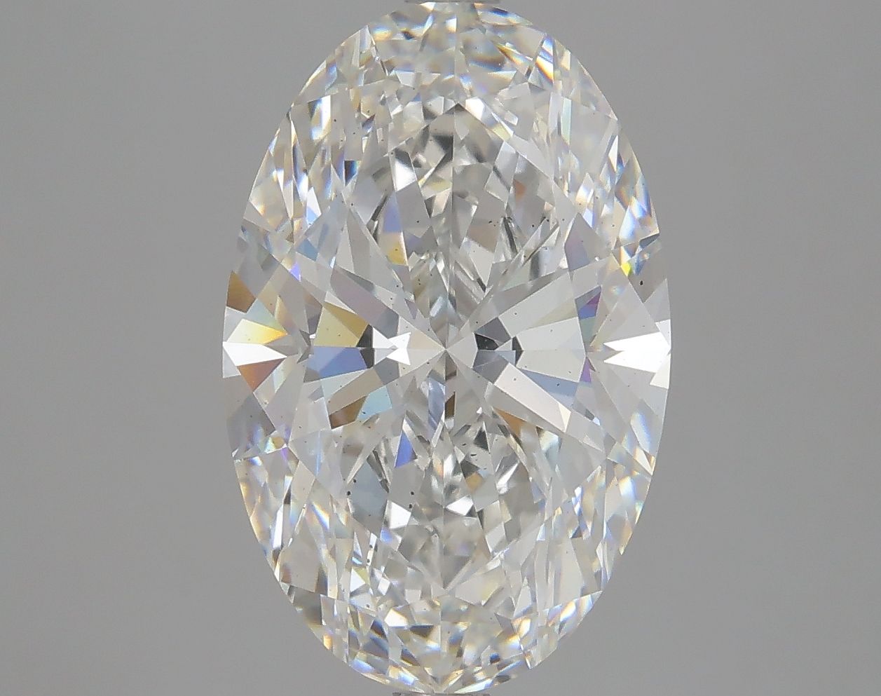 5.08 ct. oval Lab Grown Diamond front image
