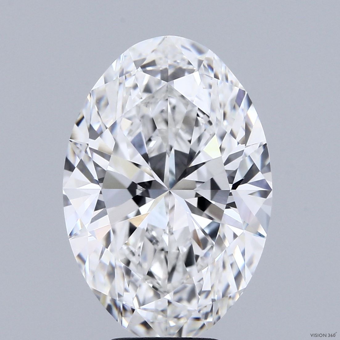 6.06 ct. oval Lab Grown Diamond front image