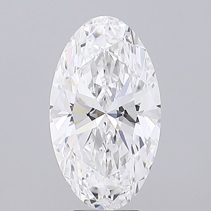 4.58 ct. oval Lab Grown Diamond front image
