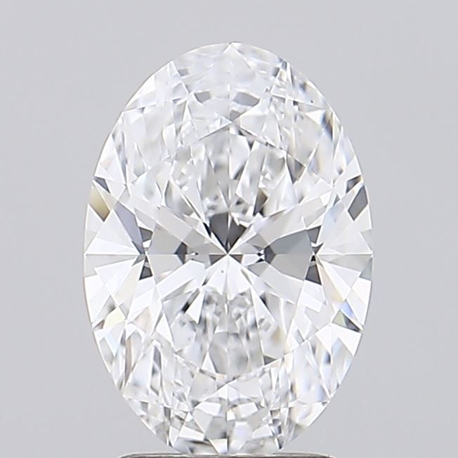 1.56 ct. oval Lab Grown Diamond front image